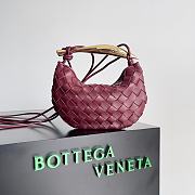 Bottega Veneta Mini Sardine Red wine 20x12x2.5cm - 1