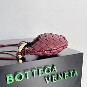 Bottega Veneta Mini Sardine Red wine 20x12x2.5cm - 5