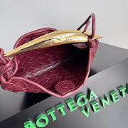 Bottega Veneta Mini Sardine Red wine 20x12x2.5cm - 3