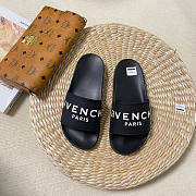 Givenchy Black Slides - 1