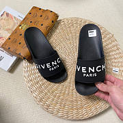 Givenchy Black Slides - 5