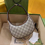 Gucci Half-Moon-Shaped Mini Bag With Interlocking G 22x12.5x5cm - 4