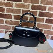 Gucci Bamboo Black 21x15x7cm - 1