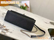 Louis Vuiiton LV Mylockme Satchel Chain Black 22.5x17x5.5cm - 5