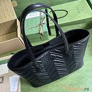 Gucci GG Marmont Large Tote Bag Black 38.5x29x14cm - 4