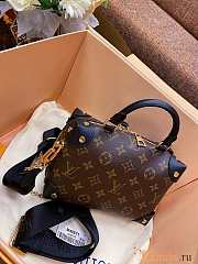 Louis Vuitton LV Petite Malle Souple Black 20 x 14 x 7.5 cm - 4