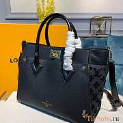 LV On My Side Handbag Black 30.5x14x24.5cm - 3