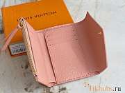 Louis Vuitton LV Victorine Wallet Pink 12x9.5x1.5cm - 4