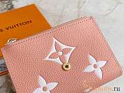 Louis Vuitton LV Victorine Wallet Pink 12x9.5x1.5cm - 3