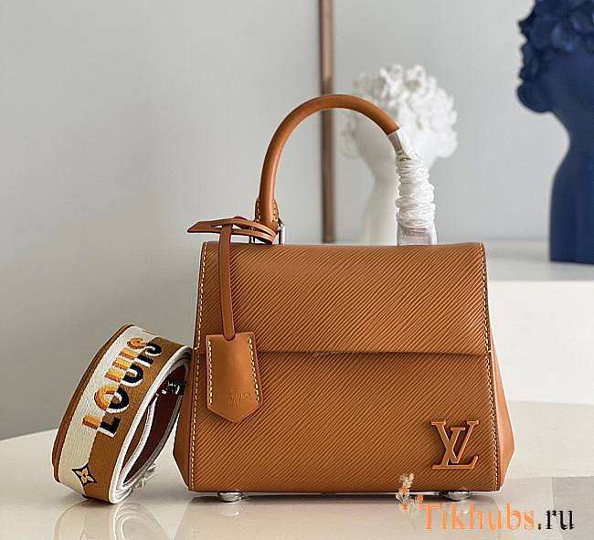 Louis Vuitton LV Cluny Mini Gold Honey 20x16x7.5cm - 1