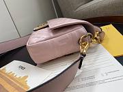 Fendi Baguette Pink Leather Bag 27cm - 3