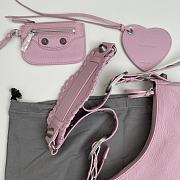 Balenciaga Le Cagole XS Shoulder Bag In Light Pink 26cm - 2