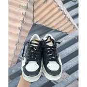 Golden Goose Sneakers In Black And White Leather - 2