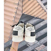 Golden Goose Sneakers In Black And White Leather - 3