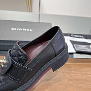 Chanel Lambskin Leather Loafer Black - 5