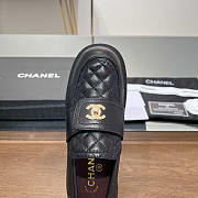 Chanel Lambskin Leather Loafer Black - 4