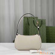 Gucci Aphrodite Shoulder Bag With Double G White 21x12x4cm - 5