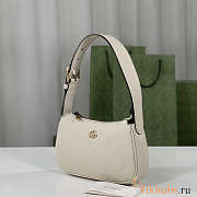 Gucci Aphrodite Shoulder Bag With Double G White 21x12x4cm - 4