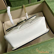 Gucci Deco Mini Shoulder Bag White 18x14.5x8cm - 2