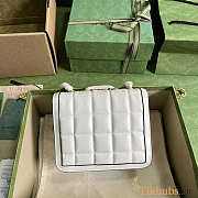 Gucci Deco Mini Shoulder Bag White 18x14.5x8cm - 3