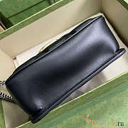 Gucci Deco Mini Shoulder Bag Black 18x14.5x8cm - 4