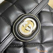 Gucci Deco Mini Shoulder Bag Black 18x14.5x8cm - 2