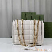 Gucci Deco Small Shoulder Bag White 25x19.5x8cm - 4