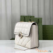 Gucci Deco Small Shoulder Bag White 25x19.5x8cm - 3