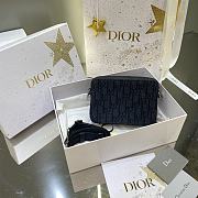 Dior Pouch With Strap Black 17x12.5cm - 4