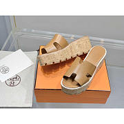 Hermes Eze 30 Sandals Natural - 2