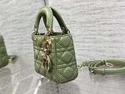 Dior Micro Lady Green 12x10x5cm - 6