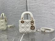 Dior Micro Lady White 12x10x5cm - 1