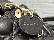 Dior Micro Lady Black 12x10x5cm - 2