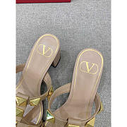 Valentino Roman Stud Beige Heel 6cm - 3