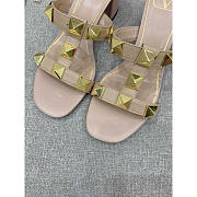 Valentino Roman Stud Beige Heel 6cm - 2