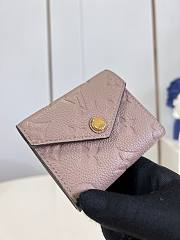 Louis Vuitton LV Zoé Wallet Gray 9.5 x 7.5 x 3 cm - 4