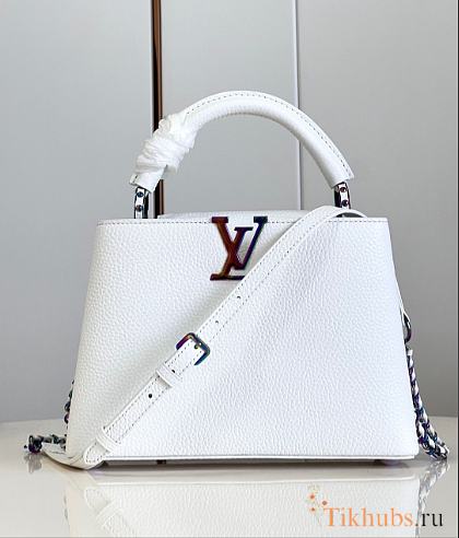 Louis Vuitton LV Capucines BB Snow White 27 x 18 x 9 cm - 1