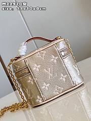 Louis Vuitton LV Micro Vanity Beige 11 x 10 x 8 cm - 5