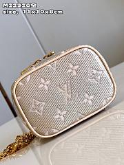 Louis Vuitton LV Micro Vanity Beige 11 x 10 x 8 cm - 2