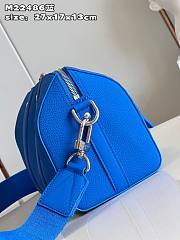 Louis Vuitton LV City Keepall Bright Blue 27x17x13cm - 5