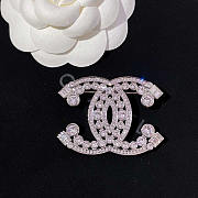 Chanel CC Crystal Brooch - 3