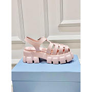 Prada Foam Rubber Sandals Light Pink - 1