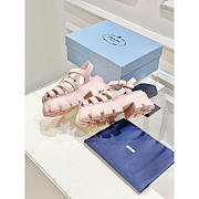 Prada Foam Rubber Sandals Light Pink - 5