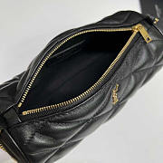 YSL Sade Mini Tube Bag Black Size 20 x 10 x 10 cm - 6