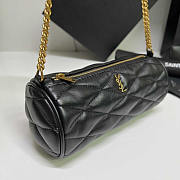 YSL Sade Mini Tube Bag Black Size 20 x 10 x 10 cm - 5