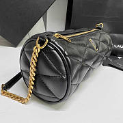 YSL Sade Mini Tube Bag Black Size 20 x 10 x 10 cm - 3