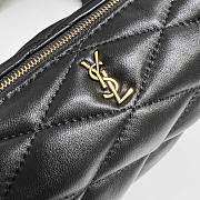 YSL Sade Mini Tube Bag Black Size 20 x 10 x 10 cm - 2