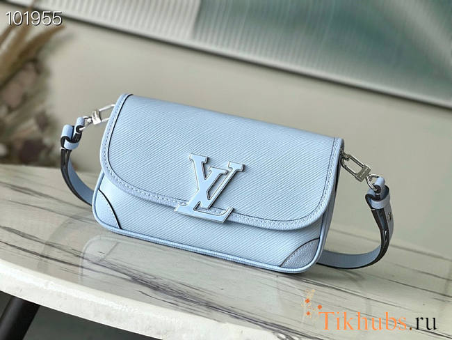 Louis Vuitton LV Buci Blue 24.5 x 15.5 x 9 cm - 1