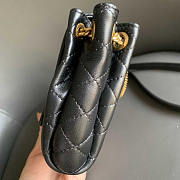 YSL Mini Nolita In Lambskin Black 18x13x6cm - 5