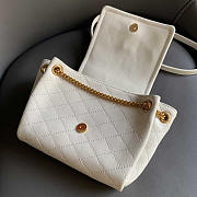 YSL Mini Nolita In Lambskin White 18x13x6cm - 2